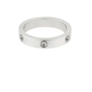 Cartier style ring size 6 in gift box